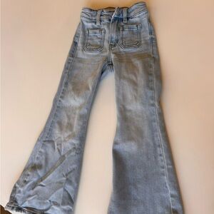 KanCan Light Blue Wide Leg high rise 4T Jeans